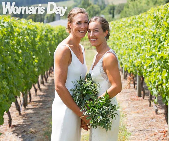 'I'm the luckiest girl in the world': Olympic rower Emma Twigg's gorgeous vineyard wedding