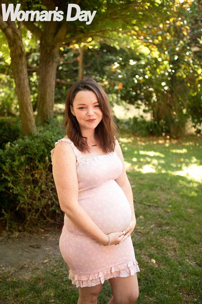 While there is a chance she may give birth pre-maturely, Ashleigh is enjoying her pregnancy and taking things one day at a time.