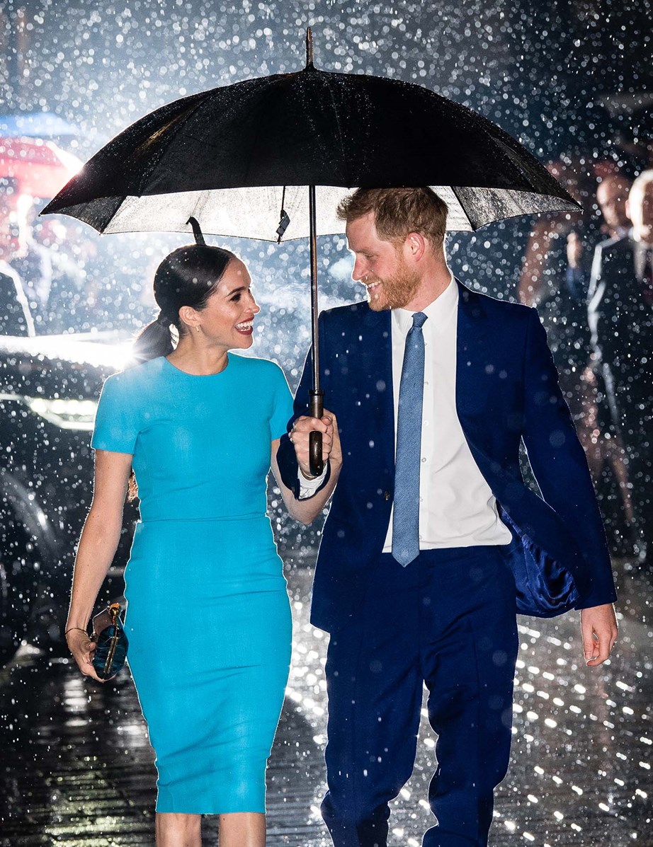 Meghan and Harry sure made a lasting impression during their final engagements as working royals, dubbed the 'farewell tour'. *(Image: Getty)*