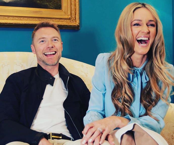 Ronan and Storm Keating have welcomed a baby daughter