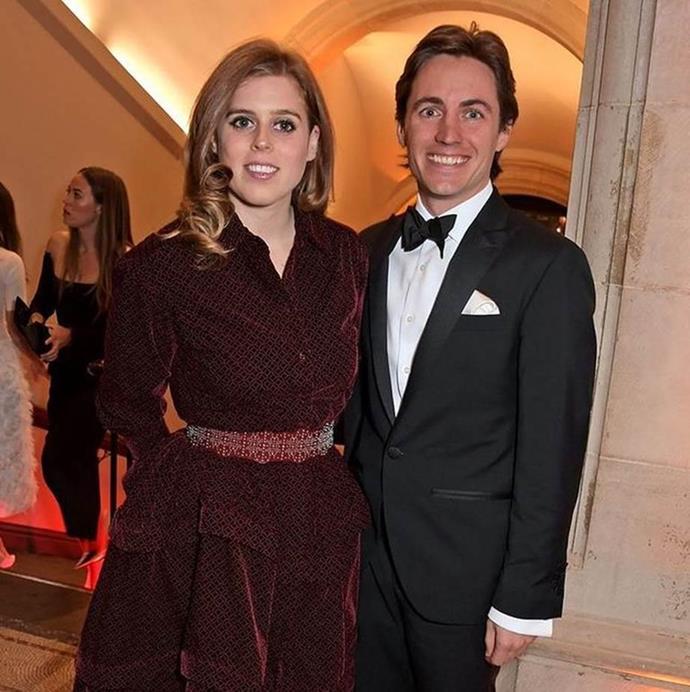 This marks Princess Beatrice's first child and Edoardo's second. (Image: Getty)