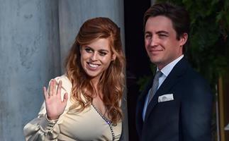Princess Beatrice makes a glamorous appearance after welcoming baby Sienna with husband Edoardo Mapelli Mozzi