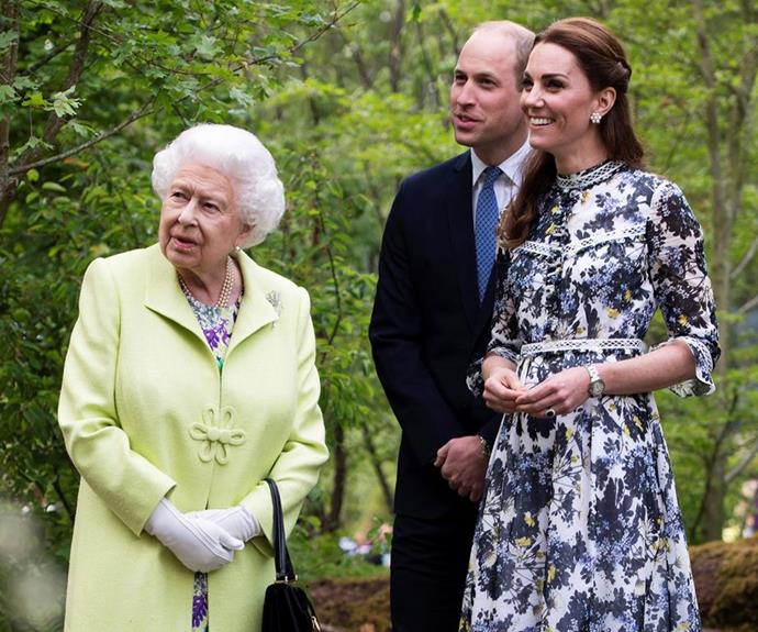 Prince William and Kate Middleton have been dealing with the Queen's health scare. (Getty)