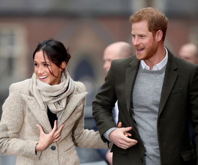 Prince Harry and Meghan Markle are speaking out against online hate. (Getty)