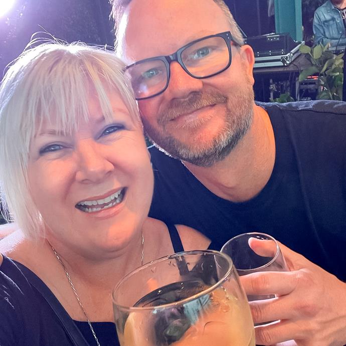 Cheers to finding love! Co-host Flynny persuaded Jay-Jay to start dating again.