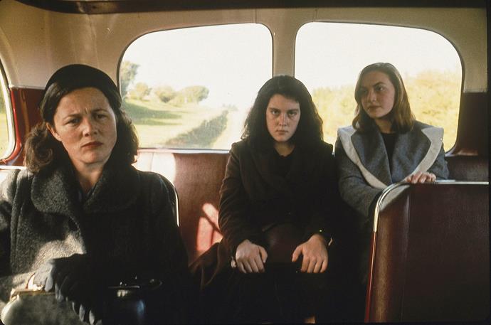 Sarah keeps in touch with her *Heavenly Creatures* co-stars Melanie Lynskey (centre) and Kate Winslet.