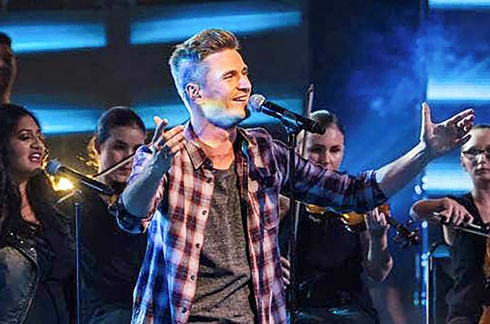 Steve performed his mum's favourite song on *The X Factor NZ*