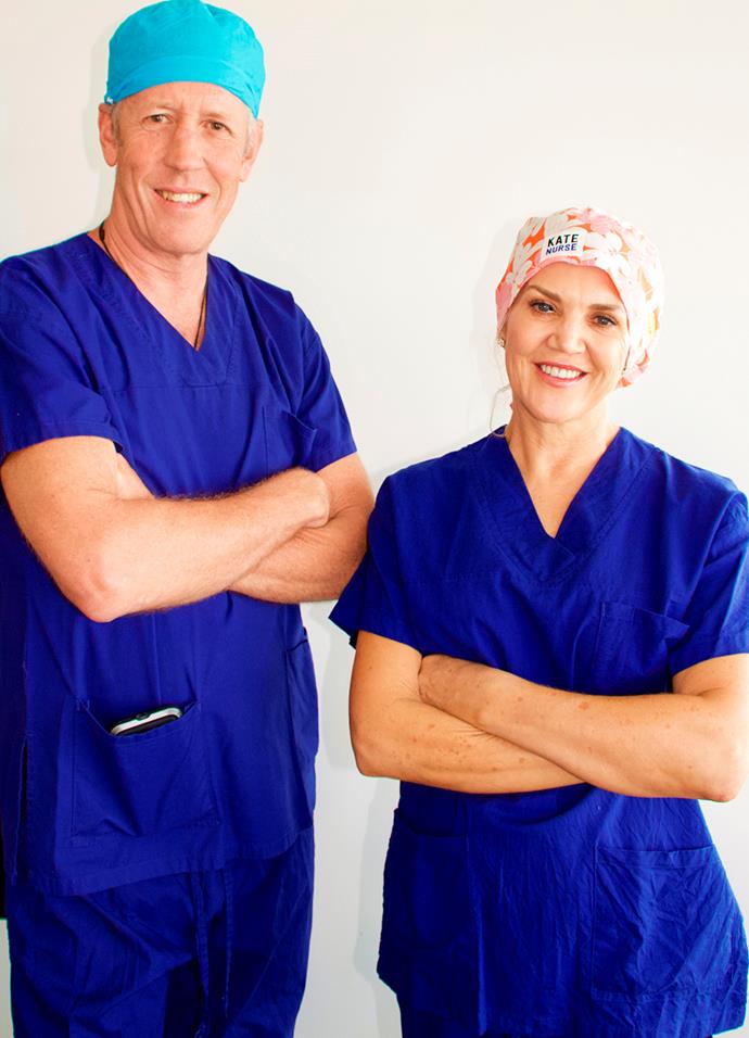 Surgeon Pete Davidson removed Kate's kidney.