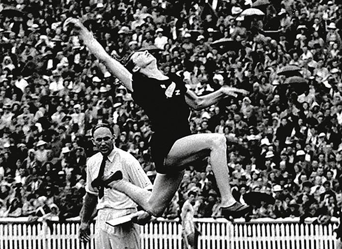 All eyes were on the flying Kiwi when she won gold at the Helsinki Olympics in 1952