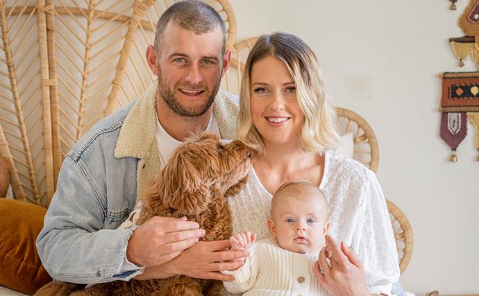 The Block NZ's Cat and Jeremy introduce their miracle baby boy