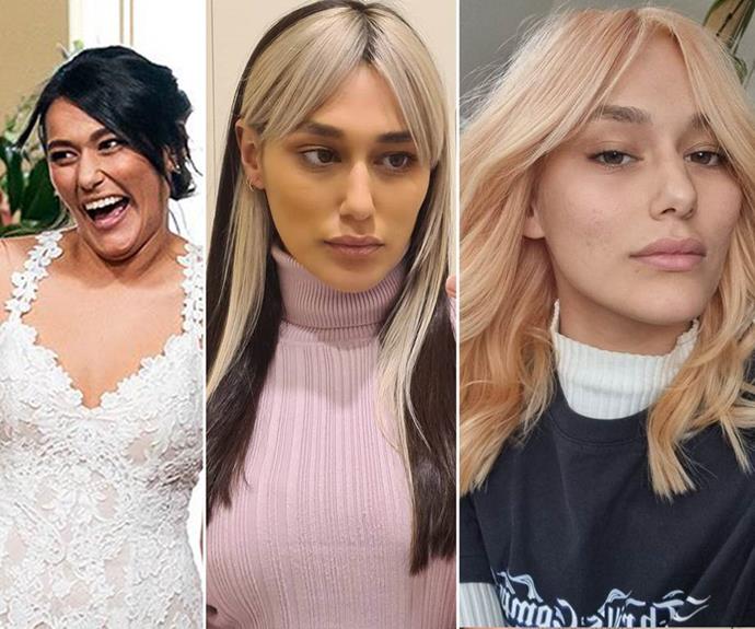 **Connie Crayden, season seven**


Shy Connie really came out of her shell after filming *MAFS*, embracing a bold split-dyed look in the months after her season aired. She later ditched the blonde bangs and dark lengths for an all-over peach colour.

(Image: Nine/Instagram)