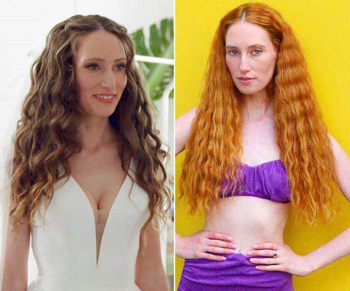 **Belinda Vickers, season eight**


Her hair was always one of her defining features, and Belinda made it even more eye-catching when she dyed her mane this vibrant orange shade in 2021.

(Image: Nine/Instagram)