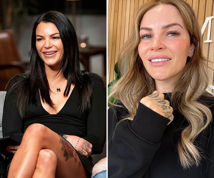 **Tash Herz, season seven**


She was rocking dark hair when she first appeared on our screens in 2020, but these days Tash is embracing honey locks and a more natural look. Fans have also speculated that her eyebrows appear more lifted, but could it just be good angles?

(Image: Nine/Instagram)