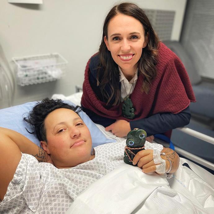 Jacinda has been supportive of Kiri through her cancer battle. "She cares about her crew," says the MP.