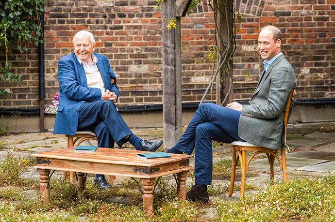 Looking after his family and the planet with Sir David Attenborough are key for Wills
