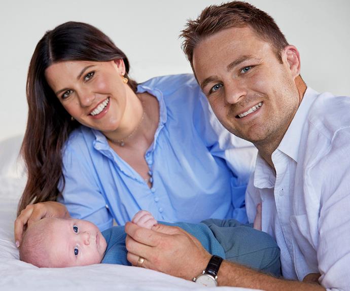 Sam and Harriet Cane's baby bliss