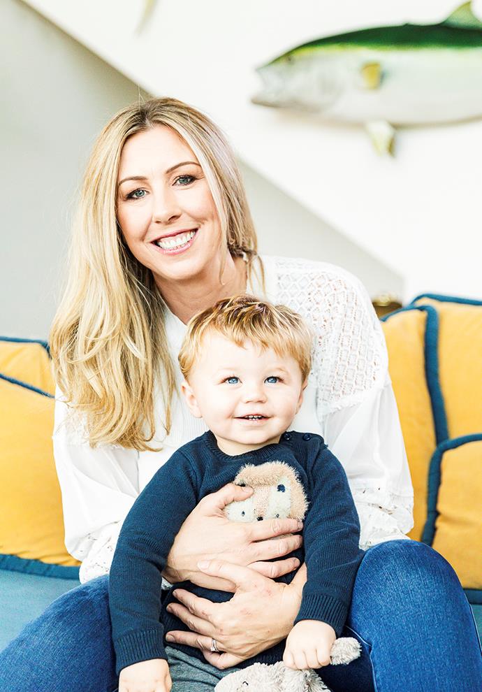 Nicky's hooked on being mum to Oscar. "He's such a happy wee soul."