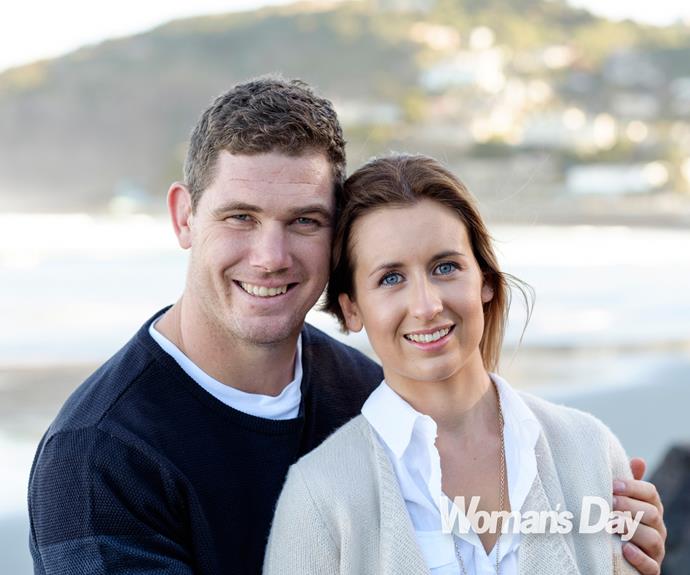 The 2m-tall jock surprised his lady love by whisking her away to Kaiteriteri, near Nelson, the first place they ever went on holiday together.