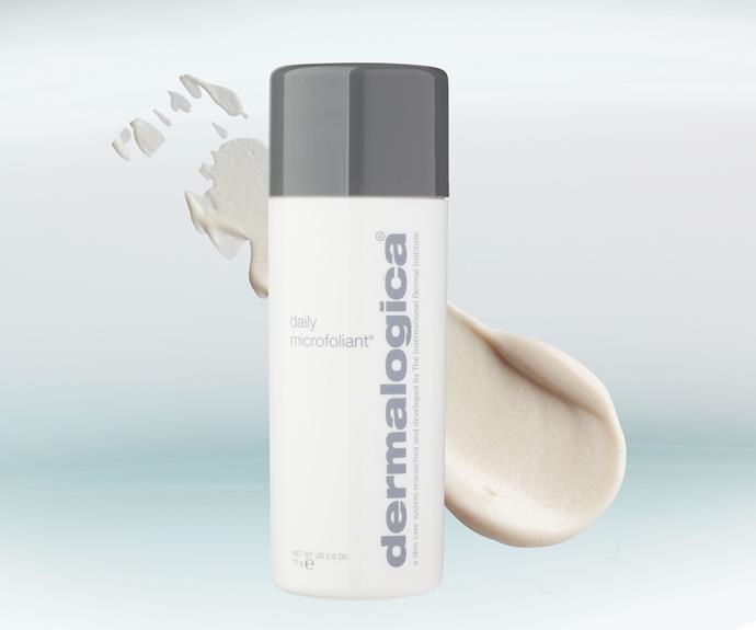 **Dermalogica Daily Microfoliant, $96.**
This loose powder is a cult product. To see why, add a small amount of water to create a paste and use in small circular motions over your entire face, avoiding the eye area.