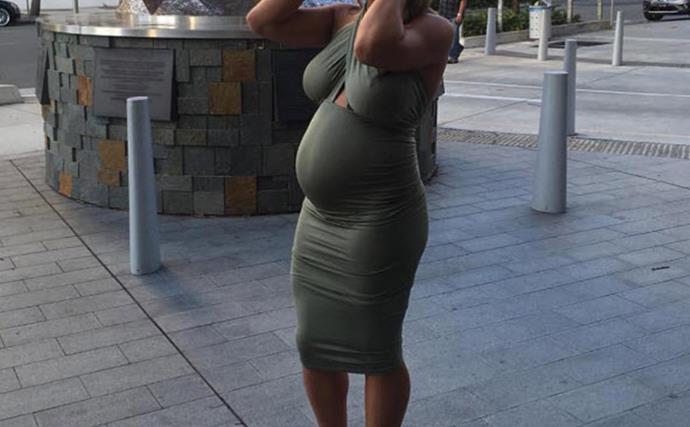 The body-shaming comment that made this pregnant model cry