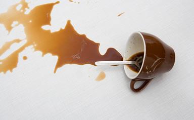How to: Get rid of coffee stains