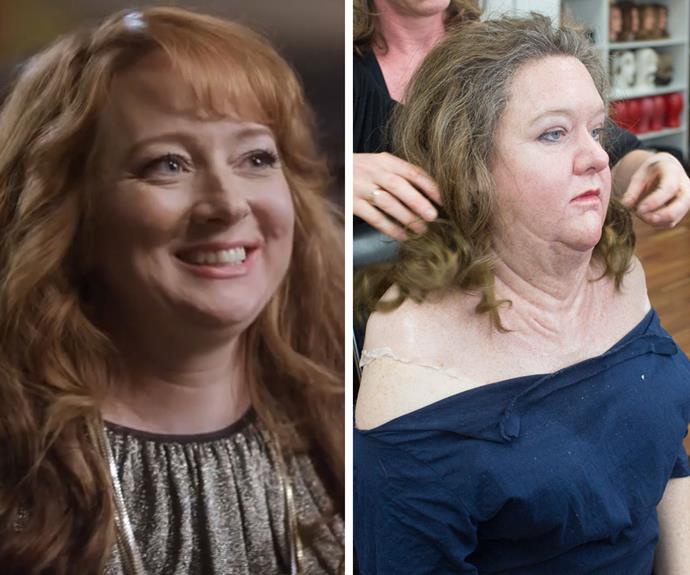From Rhonda to Rinehart: Mandy McElhinney underwent a total transformation for her role as Gina Rinehart in TV mini-series *The House of Hancock*.