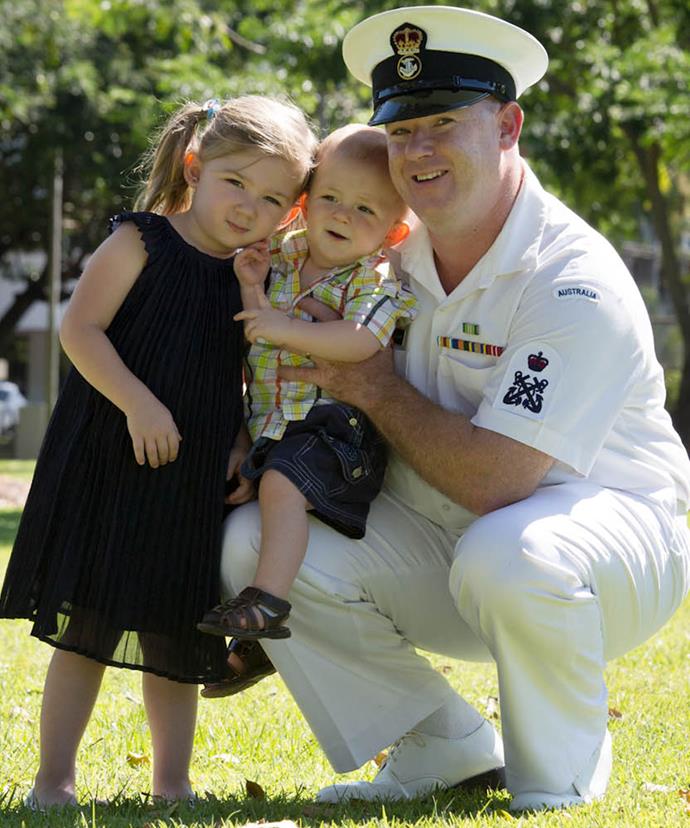 "I met my son on the docks" - Petty Officer Maritime Logistics Chef James Elliot