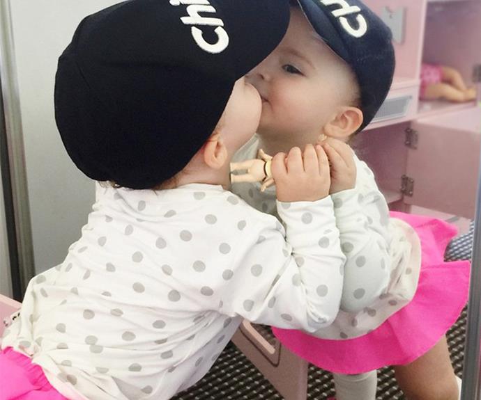 We think this kid is one trendy tot! To see more of [Millie-Belle Diamond's](https://instagram.com/milliebellediamond//|target="_blank") antics, be sure to follow her on Instagram.