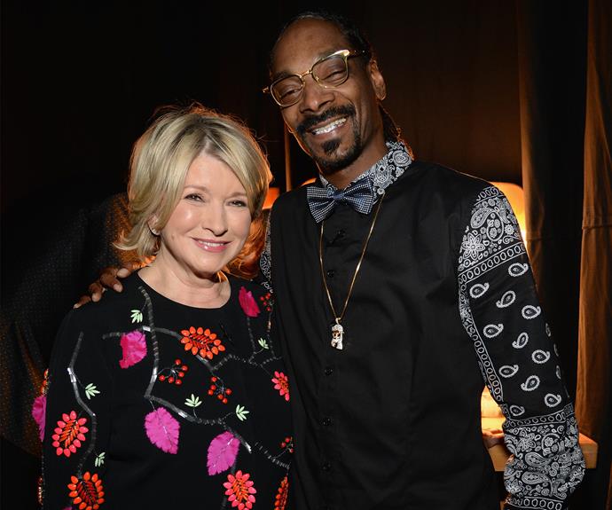 Snoop Dogg and Martha Stewart have been friends for years. The domestic goddess even uses Snoop's brownie recipe.