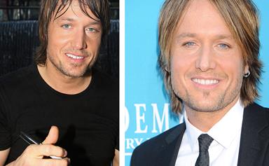 Keith Urban’s changing face
