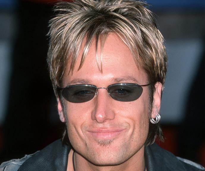 Over the years Keith's face may have evolved and so too has his fashion sense! In 2001, the New Zealand-born star was all about bleached blonde tips and oval sunnies.