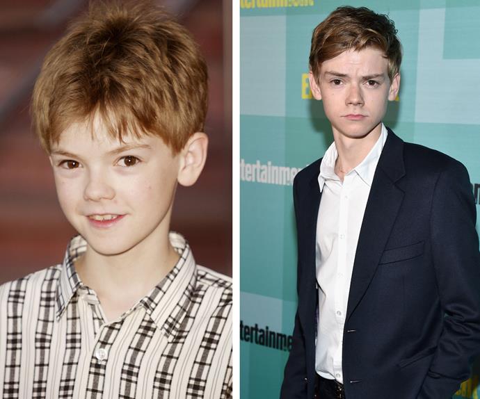 Thomas Brodie-Sangster has come a long way from playing Sam in *Love Actually*.
