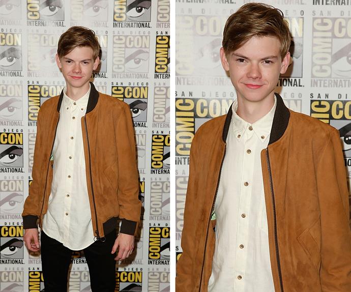 Thomas' grown up style is right on trend.