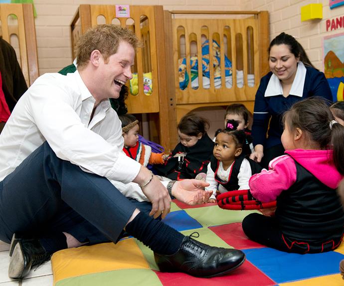 Just like his mother, Prince Harry has a magic touch with children. And during a tour of South America last year, the prince was almost moved to tears when he chatted to two young orphans, who had also suffered the tragedy of losing their beloved mum.