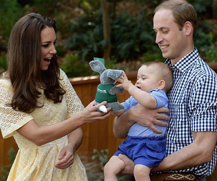 Australia was where William took his first steps way back in 1983 during Charles and Di's official tour of Down Under and NZ so it's all the more special the next generation embarked on the same royal tour 31 years later.
