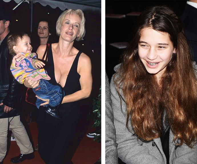 We have no doubt Paula and Michael would be so proud of their daughter. (L-R) The television presenter carries her daughter to an event and in 2010, Tiger sits front row at Naomi Campbell's Fashion For Relief.