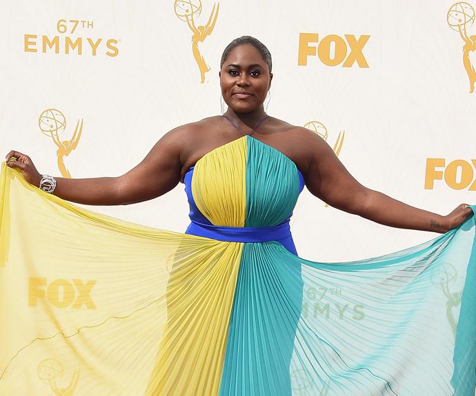 Somebody call the police because Danielle Brooks is causing havoc in that dress! Turn, baby, turn! The *Orange is the New Black* star is all kinds of fab in this frock!