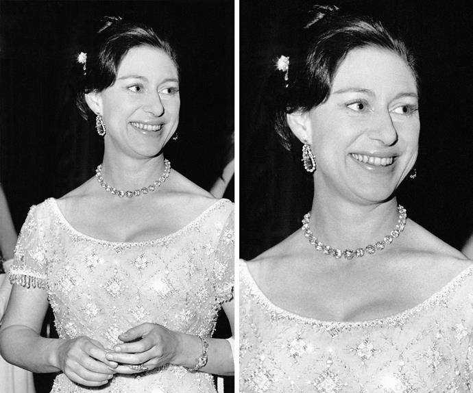 The stunning royal, pictured in 1966 attending the Balmain fashion show at Paris Fashion Week,was praised for her elegant style.