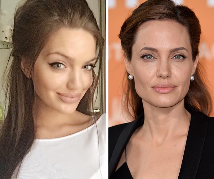 When you're born looking like Angelina Jolie, you've hit the genetic jackpot.