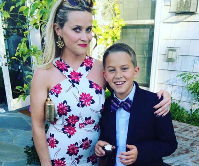 It's hard to believe Reese Witherspoon's son Deacon, who she shares with first husband Ryan Phillippe, has just turned twelve! And what's even more amazing is his resemblance to his A-list mum.