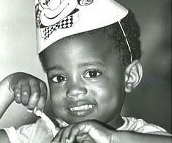 Photographic evidence that as a child, Kanye West liked to smile! What a cutie.