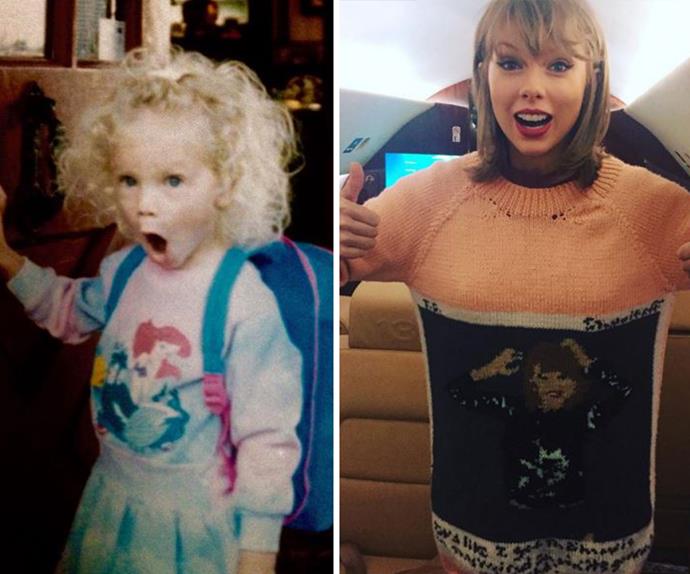 In celebration of her 26th birthday Taylor Swift shared this incredible throwback writing, "Today I begin my 26th year of freaking out over stuff," and we would not have it any other way Tay-Tay!