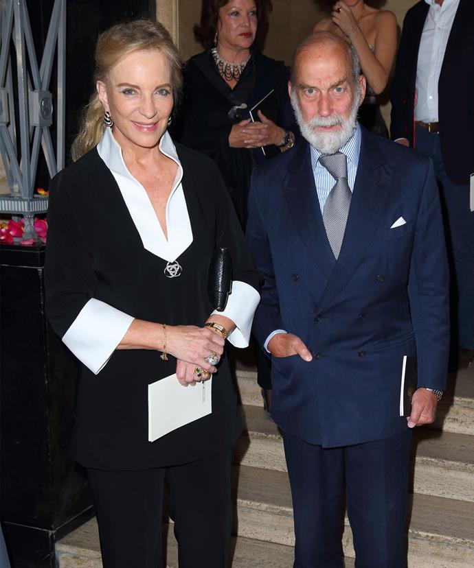 Isabella and Maud's grandparents, Princess and Prince Michael of Kent.