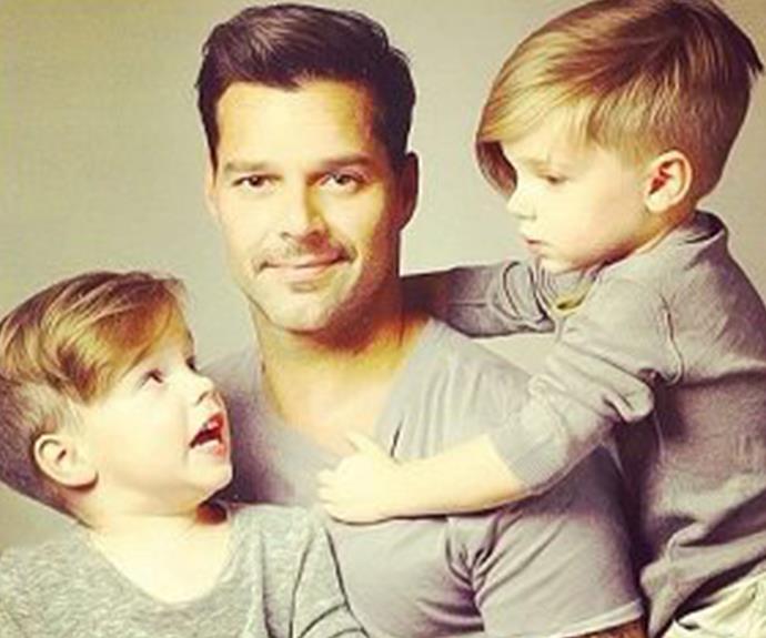 "I would give my life for the woman who helped me bring my sons into this world," Ricky Martin said of his surrogate, who gifted the star his two twin sons, Matteo and Valentino, in 2008.