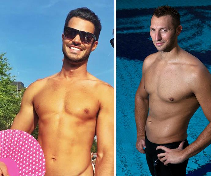What a dashing duo! Ian Thorpe and boyfriend Ryan Channing certainly make a handsome couple.