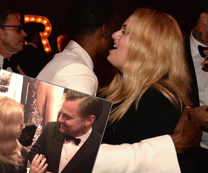 This rebel has a cause: *How To Be Single* actress, Rebel Wilson, flirts up a storm with Puff Daddy aka Sean Combs and attempts to get her hands on Leo's Oscar...
