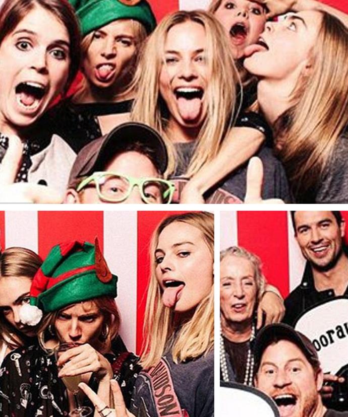 Oh what a night! Can you spot Prince Harry? These were the wild photobooth pics from model Suki Waterhouse's party and it looks like a blast!