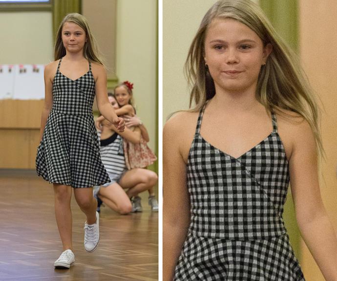 Bec Hewitt recently took her two daughters, Mia and Ava, to a children's model casting and clothing fitting for the upcoming 2016 Virgin Australia Melbourne Fashion Festival.