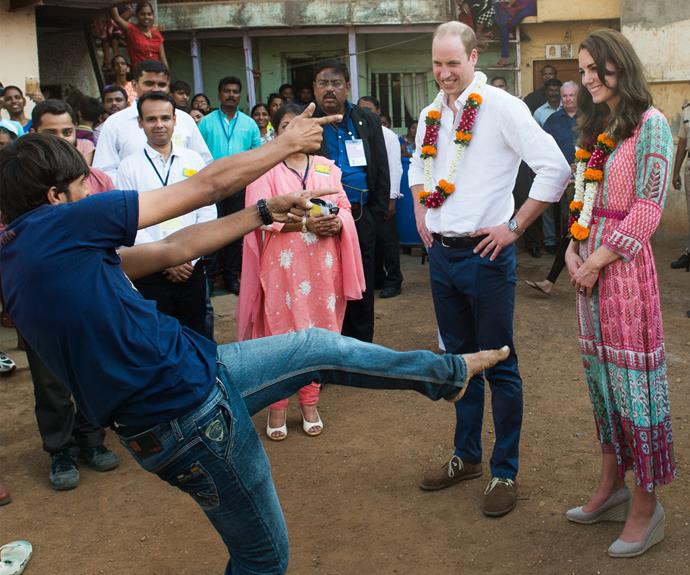 “It was so much fun saying a big hello to India in Mumbai! That’s a wrap on Day 1 #royalvisitindia," Kensington Palace tweeted following the couple's first day.