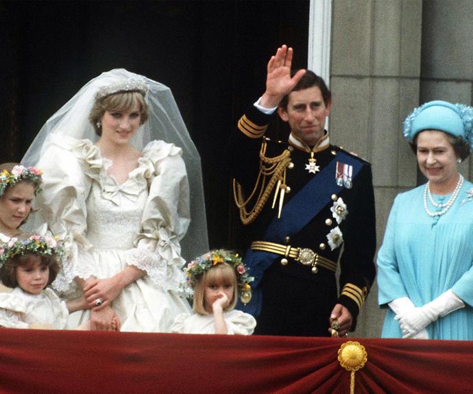 It is said that when her eldest, the Prince of Wales, married Lady Diana Spencer in 1981, Her Majesty was so happy she did a little jig of excitement as she left the reception.